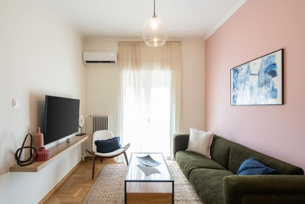 1Br Stylish Thiseio Charm Athen Eksteriør bilde
