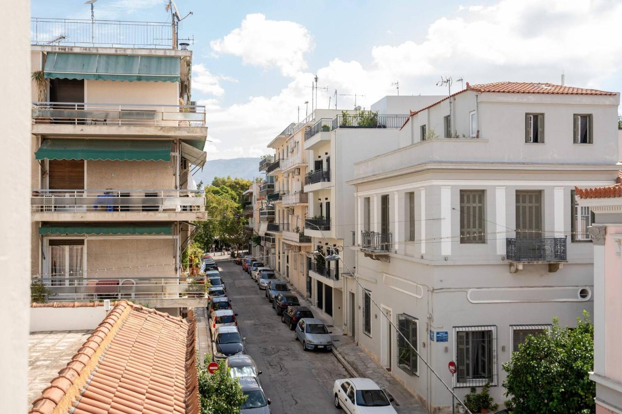 1Br Stylish Thiseio Charm Athen Eksteriør bilde